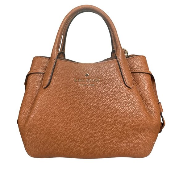 kate spade Handbags - Kate Spade New York Dumpling Pebbled Leather Satchel Warm Ginger purse bag
